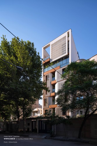 Grape Meme residential building Mashhad Barsav Architecture Office  1 