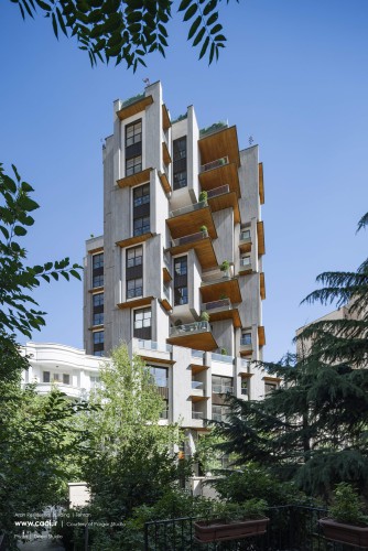 Aran residential building in Tehran Pargar Architecture Studio  1 