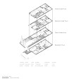 Isometric plan 2 Ivans 2 Houses Isfahan Hamaan Studio