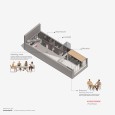 Design diagrams Kazhe Lounge Qom Shabahang Architecture Office  3 