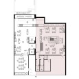 Roof Floor Plan Kazhe Lounge Qom Shabahang Architecture Office