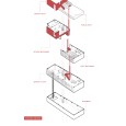 Exploded form Aria Sanat Project Nobico Studio