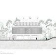 East Elevation City Theater of Qazvin