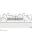 South elevation City Theater of Qazvin